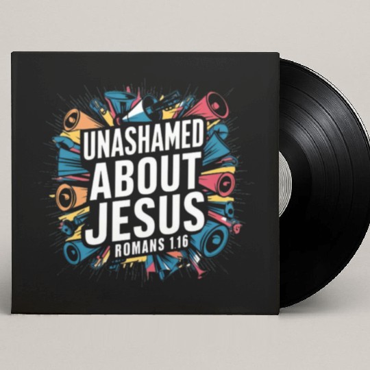 Unashamed About Jesus Custom Vinyl Record Sleeves