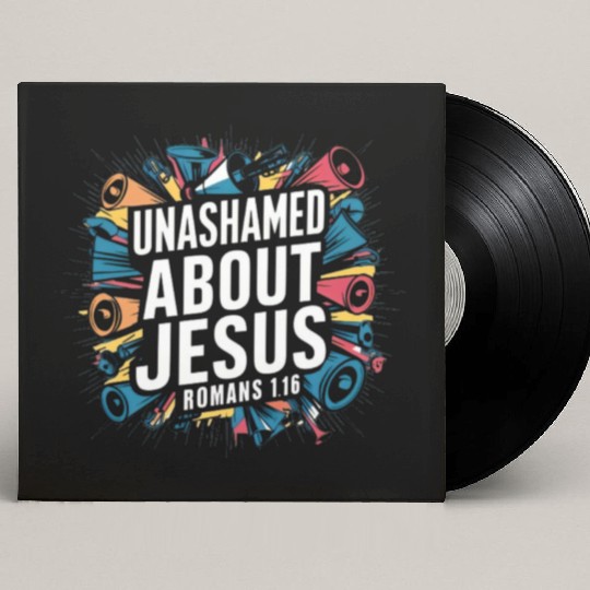 Unashamed About Jesus Custom Vinyl Record Sleeves