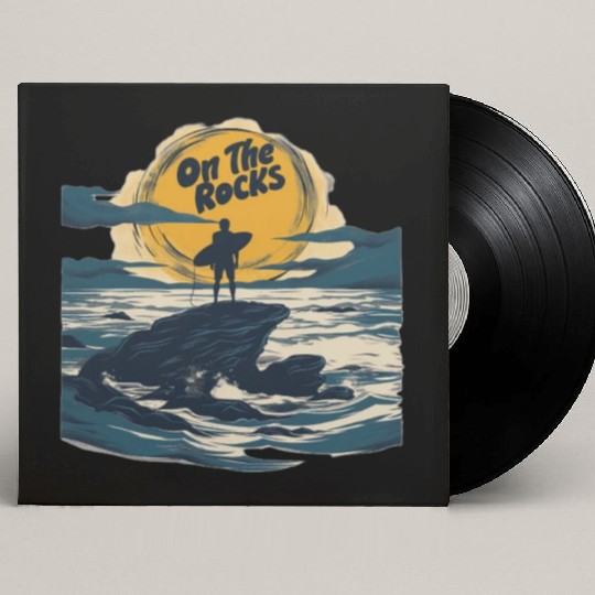 On The Rocks Surfing Custom Vinyl Record Sleeves
