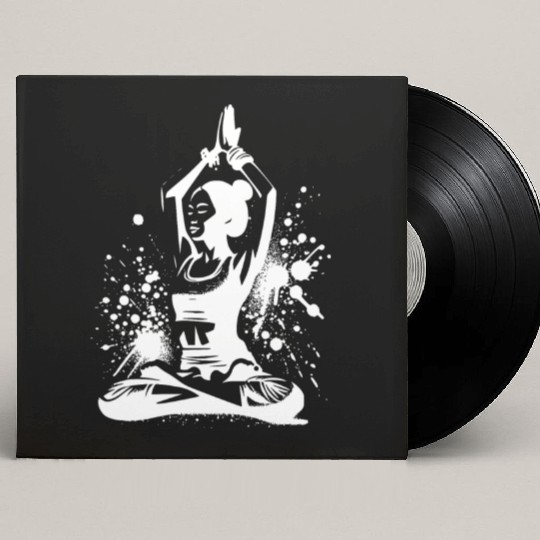 Asian Meditation Relaxation Yoga Teacher Custom Vinyl Record Sleeves