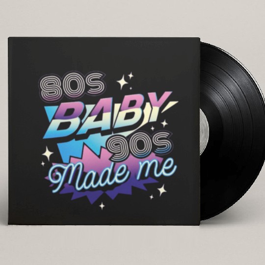 80s music,80s fashion lovers Custom Vinyl Record Sleeves