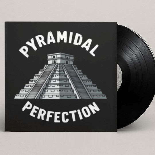 Aztec Pyramid Mayan Indigenous Mexican Aztec Custom Vinyl Record Sleeves