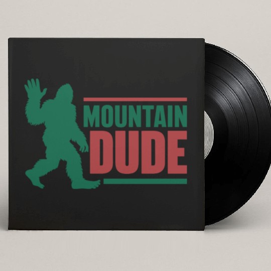 Mountain Dude Custom Vinyl Record Sleeves