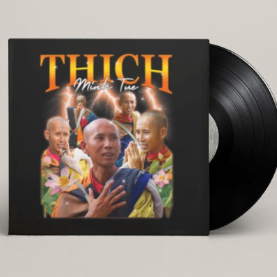 Monk Thich Minh Tue Bootleg Custom Vinyl Record Sleeves