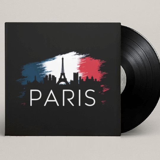 Paris Custom Vinyl Record Sleeves by Independent Artist - Buy Online