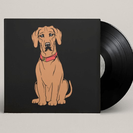 Dog Puppy Pet Rhodesian Ridgeback Custom Vinyl Record Sleeves