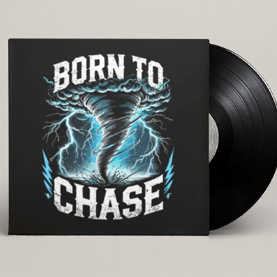 Tornado Chasing Adventures: Embrace Nature's Fury Custom Vinyl Record Sleeves