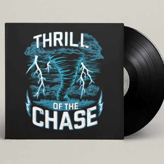 Tornado Chasing Adventures: Embrace Nature's Fury Custom Vinyl Record Sleeves