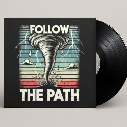 Tornado Chasing Adventures: Embrace Nature's Fury Custom Vinyl Record Sleeves