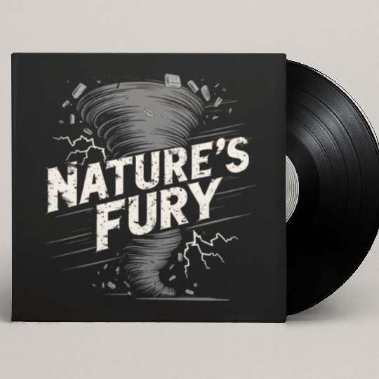 Tornado Chasing Adventures: Embrace Nature's Fury Custom Vinyl Record Sleeves