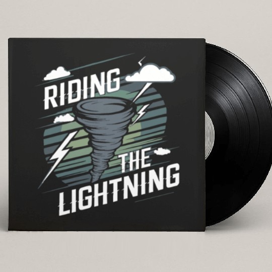 Tornado Chasing Adventures: Embrace Nature's Fury Custom Vinyl Record Sleeves