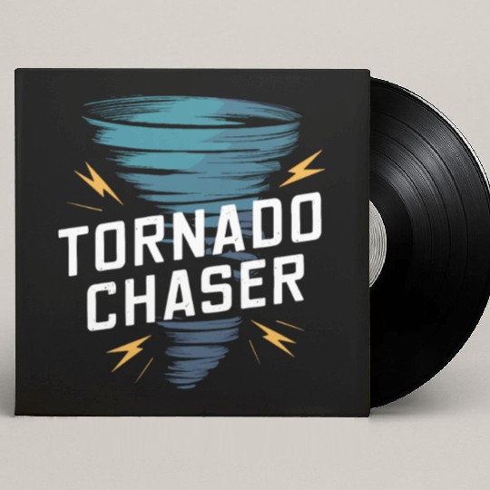 Tornado Chasing Adventures: Embrace Nature's Fury Custom Vinyl Record Sleeves