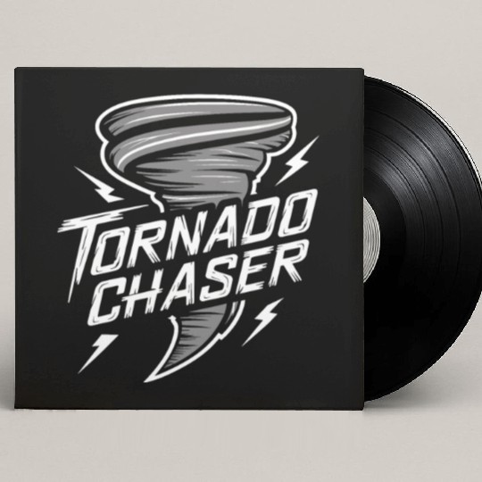 Tornado Chasing Adventures: Embrace Nature's Fury Custom Vinyl Record Sleeves