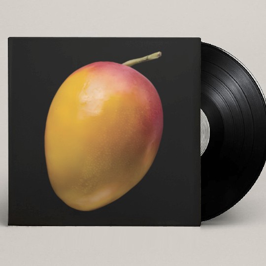 Mango Realistic Custom Vinyl Record Sleeves