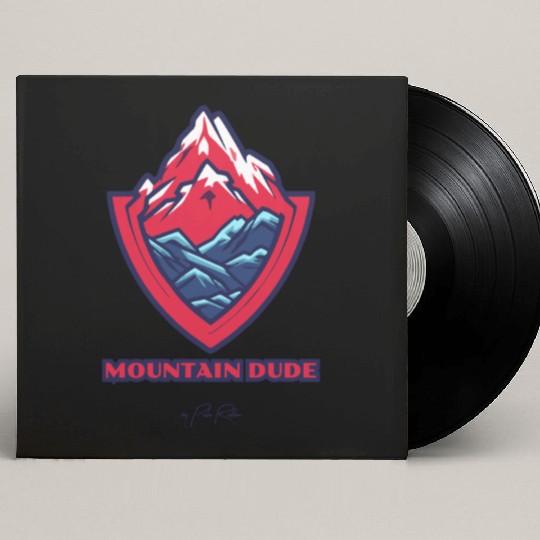 mountain dude Custom Vinyl Record Sleeves