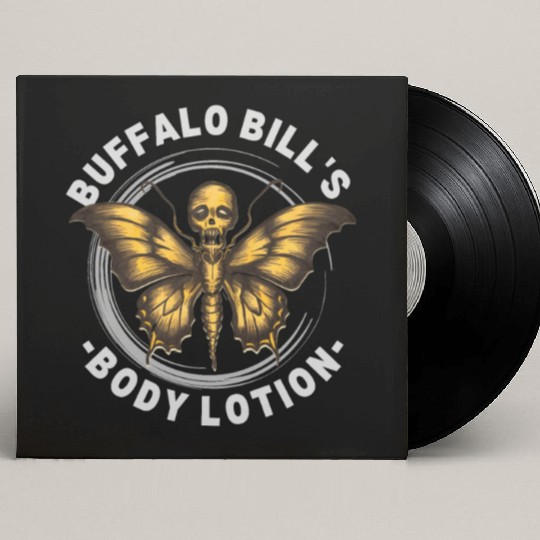 Vintage Distressed Buffalo Bill s Body Lotion Custom Vinyl Record Sleeves