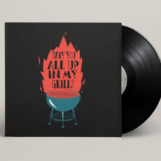 Thanksgiving Grill Custom Vinyl Record Sleeves