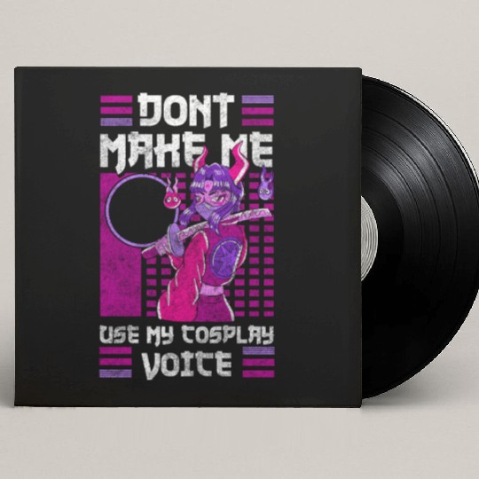 Disguise Otaku Japan Chibi Custom Vinyl Record Sleeves