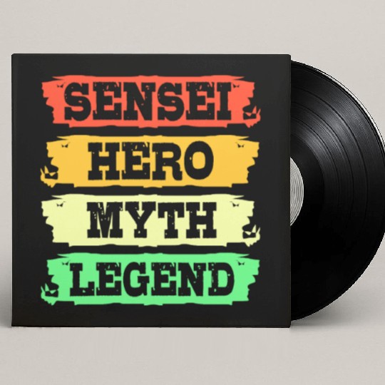 Japanese Martial Arts Judo Sensei Hero Myth Legend Custom Vinyl Record Sleeves
