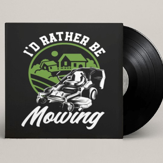 Landscaper Gardener Horticulture Lawn Mowing Custom Vinyl Record Sleeves