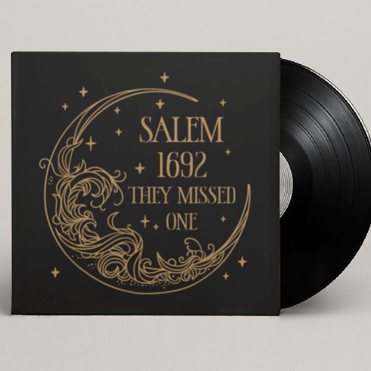 Salem 1692 They Missed One Custom Vinyl Record Sleeves