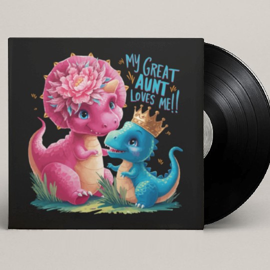 My Great Aunt Loves Me Custom Vinyl Record Sleeves