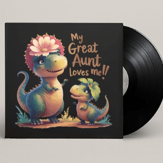 My Great Aunt Loves Me Custom Vinyl Record Sleeves