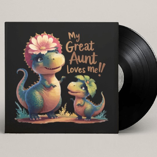 My Great Aunt Loves Me Custom Vinyl Record Sleeves