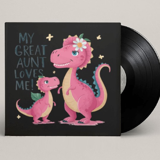 My Great Aunt Loves Me Custom Vinyl Record Sleeves