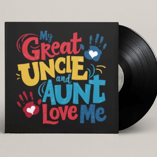 My Aunt and Uncle Love Me Custom Vinyl Record Sleeves