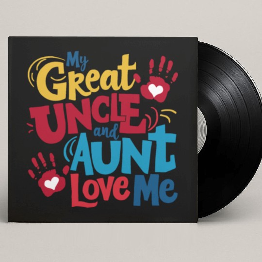 My Great Uncle and Aunt Love Me Custom Vinyl Record Sleeves