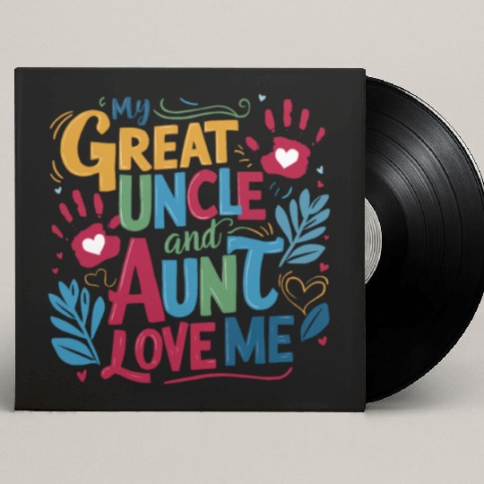 My Great Uncle and Aunt Love Me Custom Vinyl Record Sleeves