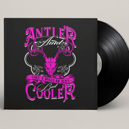 Shed Hunting Shed Hunter Antler Aunt Custom Vinyl Record Sleeves