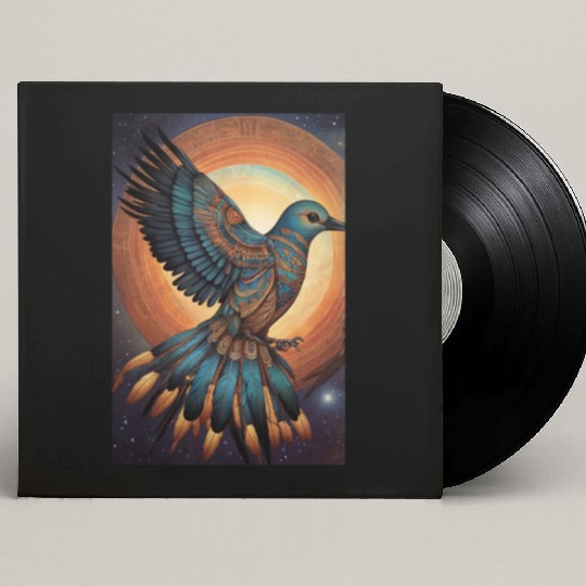 The Bird of Paradise Custom Vinyl Record Sleeves