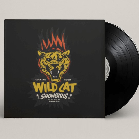 Vintage New Jersey Showgirl Dive Bar Custom Vinyl Record Sleeves