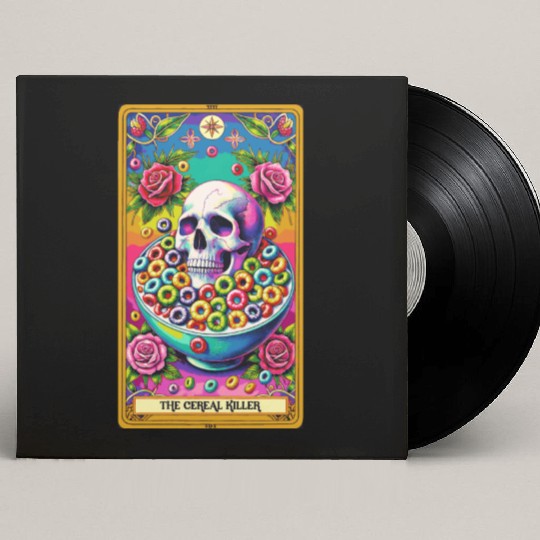 The Cereal Killer Tarot Custom Vinyl Record Sleeves