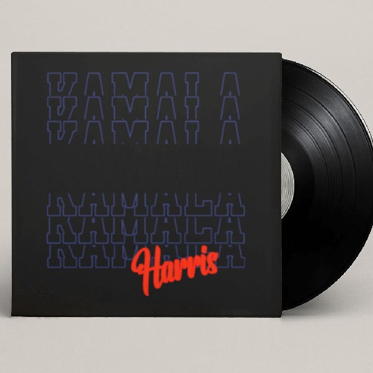 Kamala Harris President USA 2024 Custom Vinyl Record Sleeves