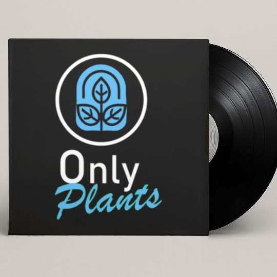 Only Plants Gardening Garden Planting Custom Vinyl Record Sleeves
