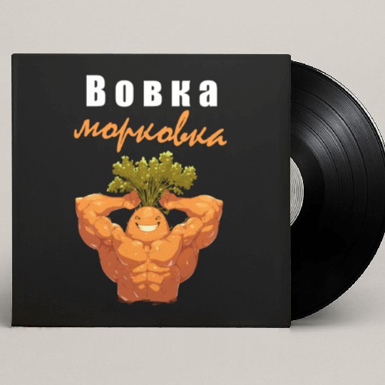 Bobka Morkovka Russian children's rhyme Custom Vinyl Record Sleeves