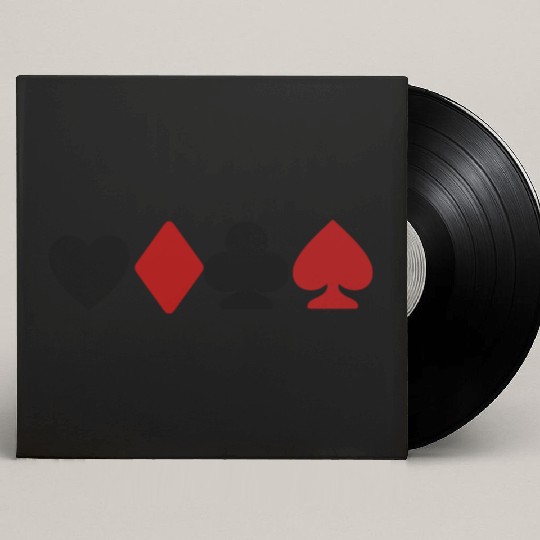 playing card lovers Custom Vinyl Record Sleeves