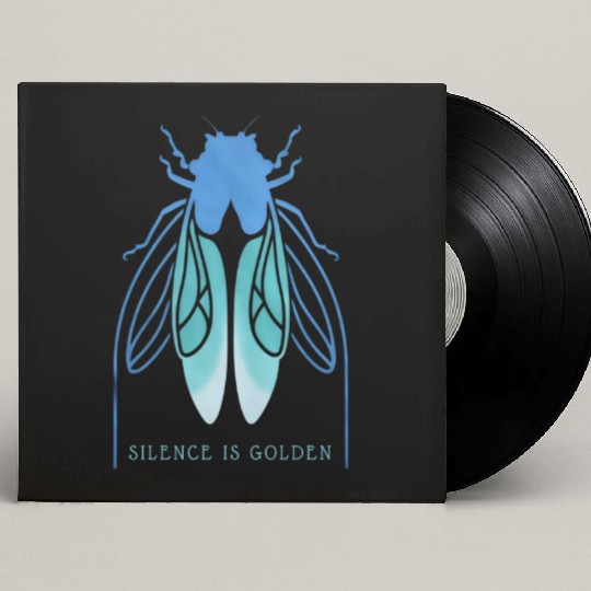 Cicada Charm-inspired Life Cycle Unique Insect Custom Vinyl Record Sleeves