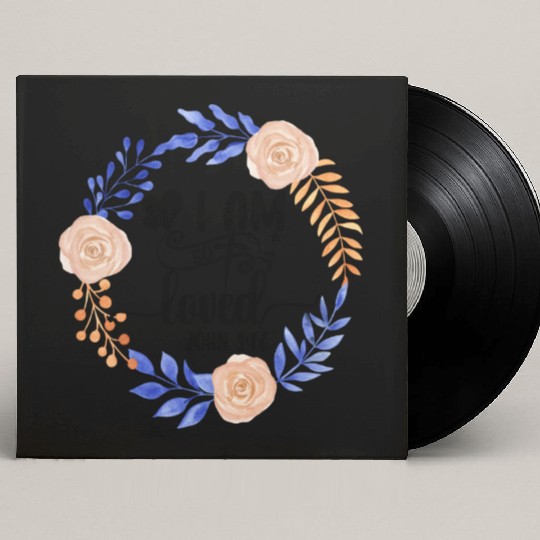 So Loved John 3:16 Love Jesus Christian Christmas Custom Vinyl Record Sleeves