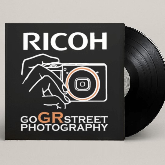 Ricoh GR street Photography Custom Vinyl Record Sleeves