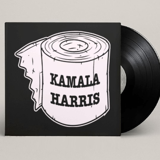 Kamala Harris Toilet Paper LIKE US ON FACEBOOK # Custom Vinyl Record Sleeves