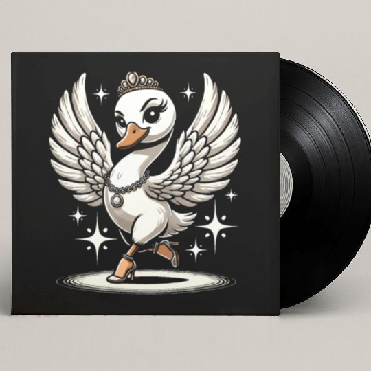 Tribal Fusion Rhythmic Dance Art For Belly Dance Custom Vinyl Record Sleeves