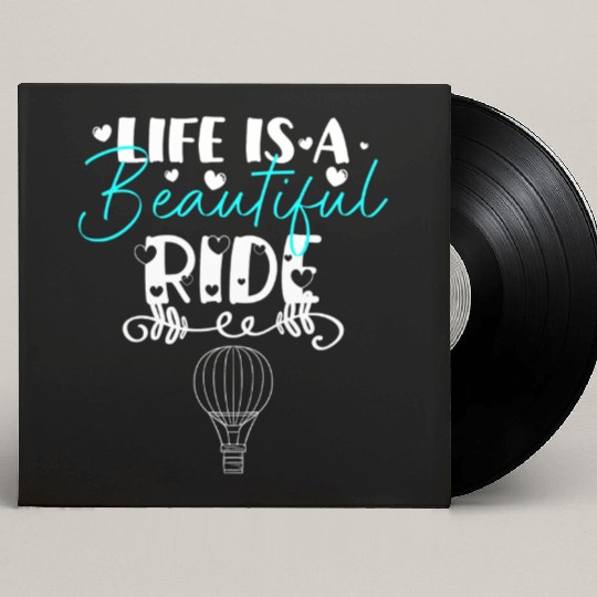 Hot Air Balloon Company Fire Adventure Custom Vinyl Record Sleeves