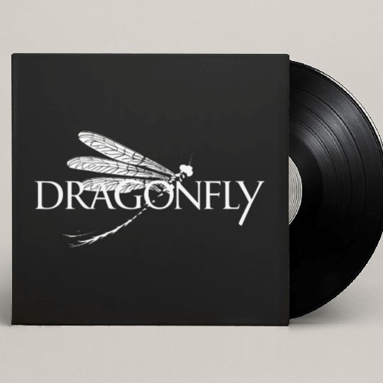 Beautiful Dragonfly Insect Lover for a Insect Custom Vinyl Record Sleeves