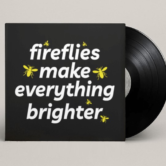 Fireflies Firefly Lightning Bug Insect Collector Custom Vinyl Record Sleeves