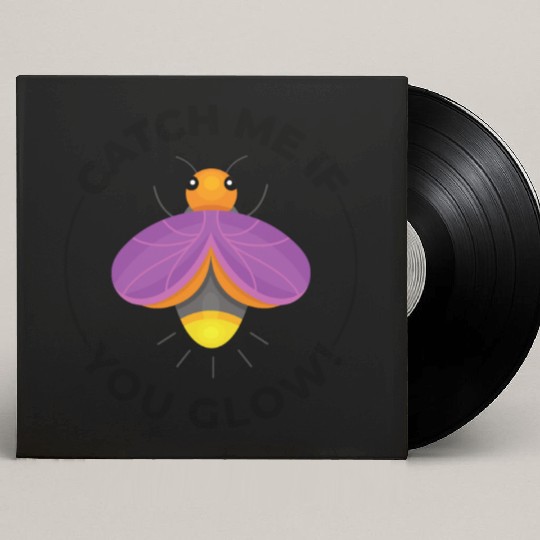 Fireflies Firefly Lightning Bug Insect Collector Custom Vinyl Record Sleeves