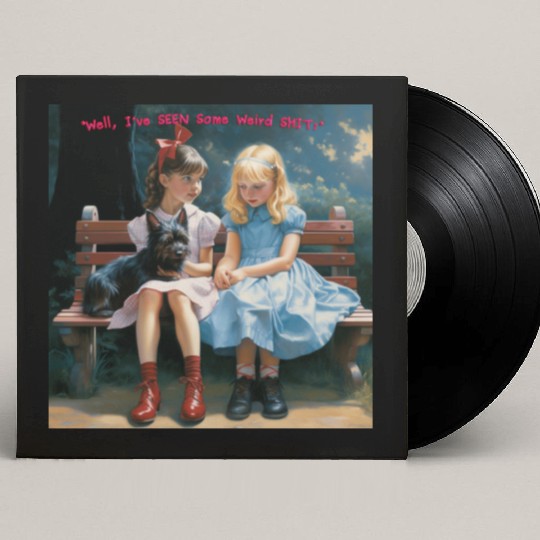 Dorothy and Alice hilarious Custom Vinyl Record Sleeves